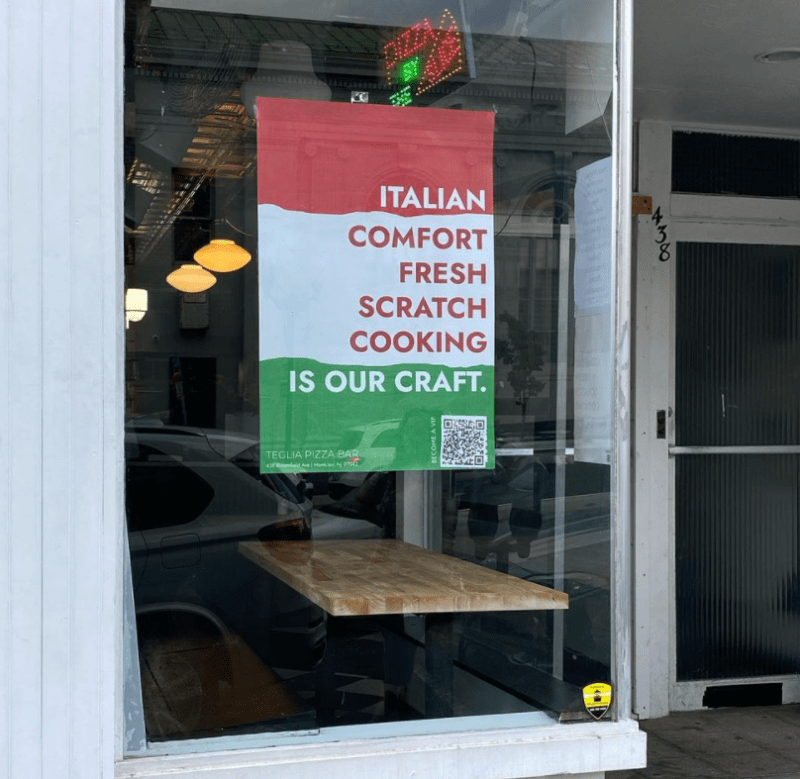 teglia pizza bar open