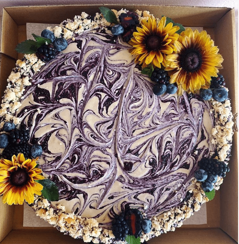 lexis kitchen blueberry ice cream cake