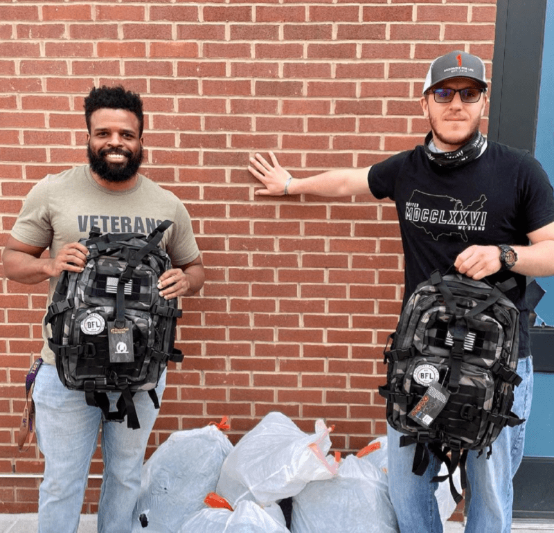 Backpacks for Life veterans nonprofit