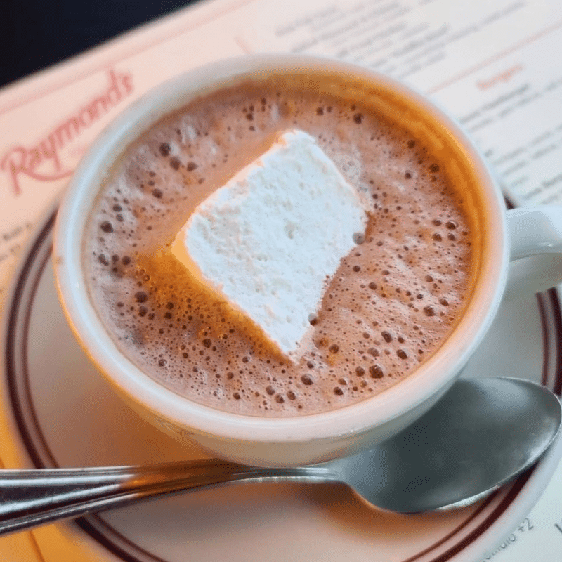 Raymond's hot chocolate
