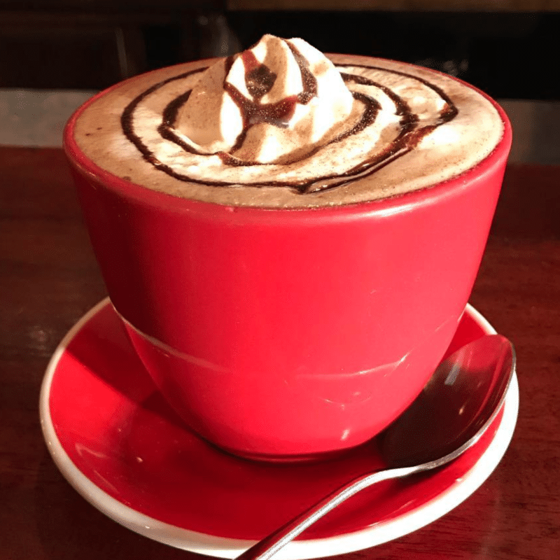 Red Eye Cafe hot chocolate