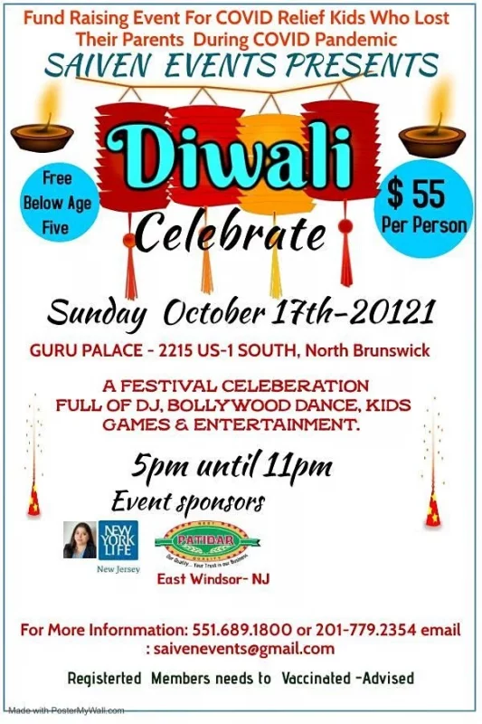 diwali events north jersey 2021