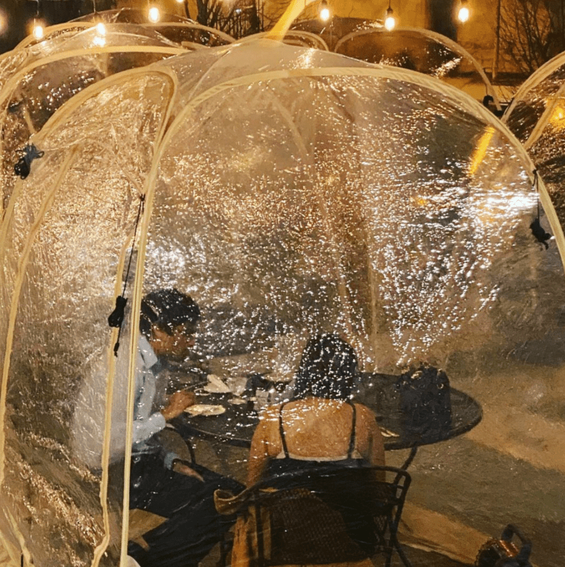 Bloomfield Steakhouse Igloos