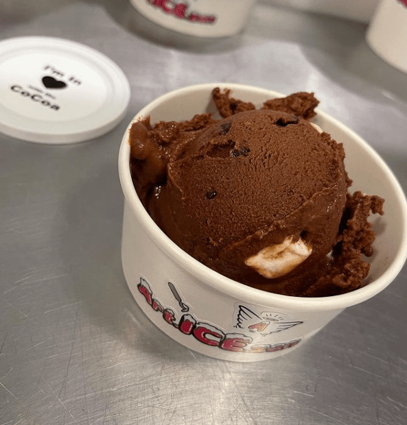 chocolate-ice cream scoop boutique