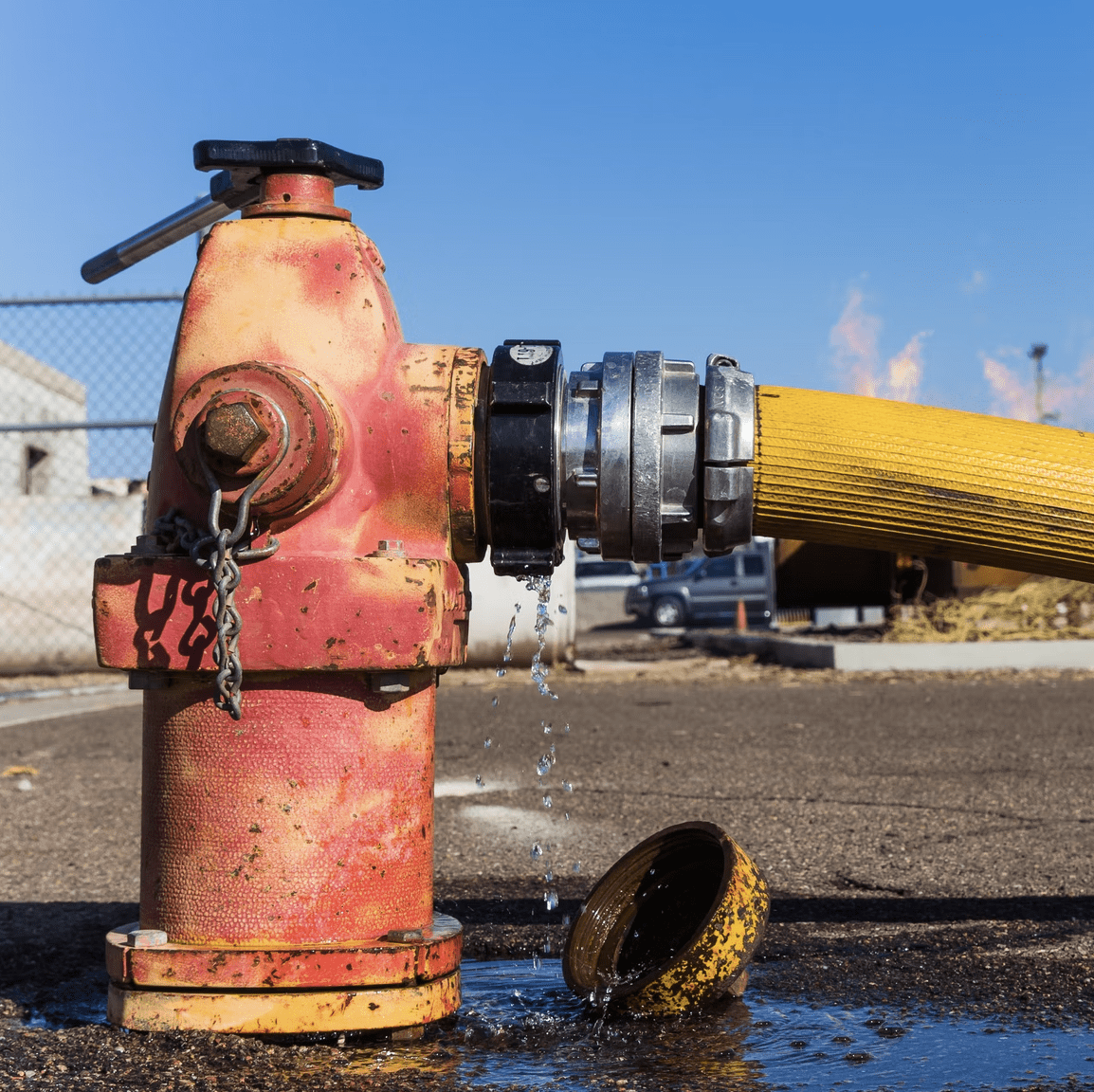 hydrant flushing montclair
