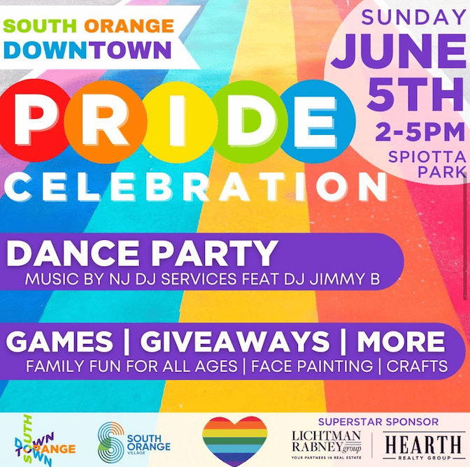 south orange downtown pride celebration