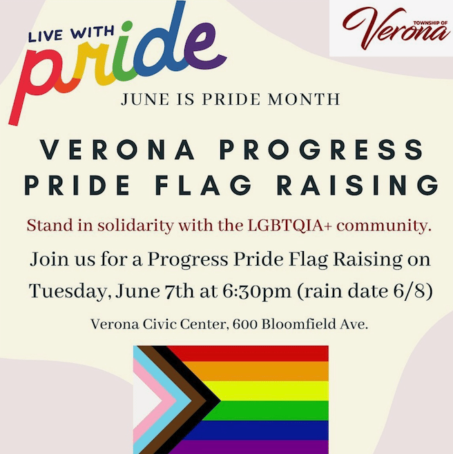 verona pride flag raising