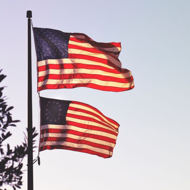 memorial day flags 