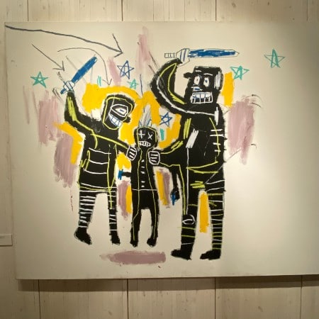 jean michel basquiat king pleasure exhibit chelsea nyc