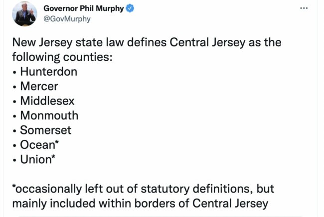 central jersey