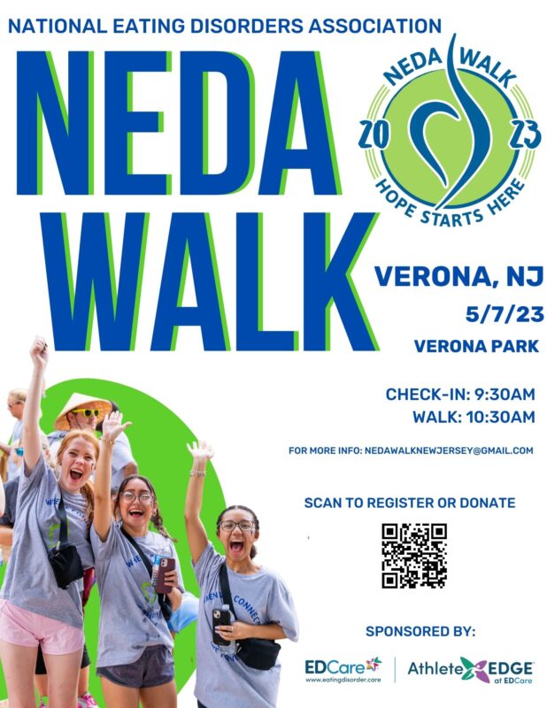 Verona, NJ Walk Flyer NEDA