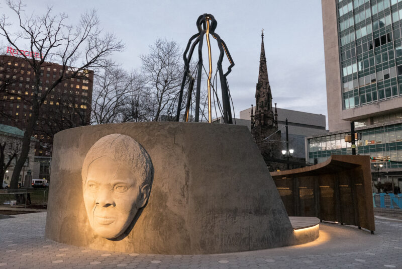 3-2023 Harriet Tubman Statue Newark