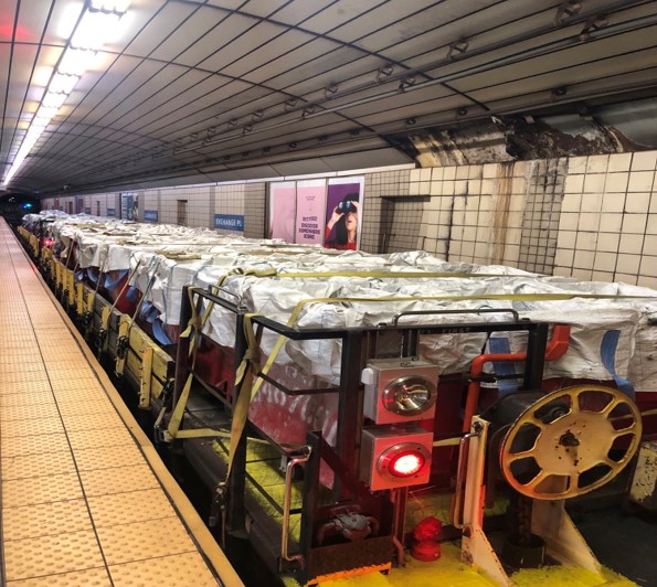 9 Car path trains