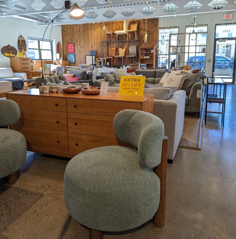 Urban Natural Wood Piece Chairs