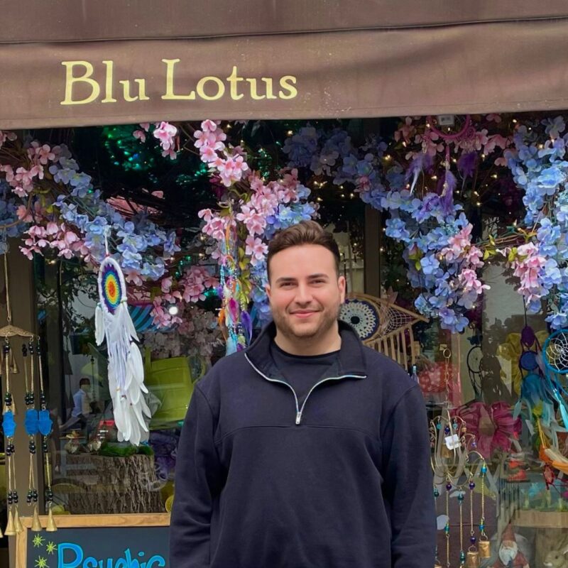 billy camal blu lotus storefront