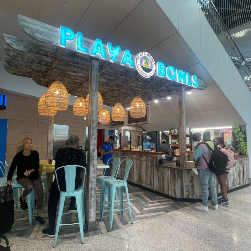 playa bowls newark airport new jersey