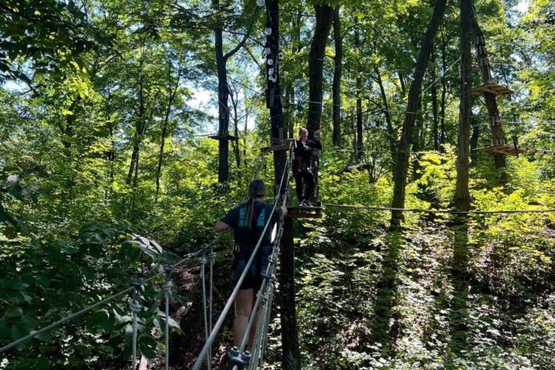 great gorge golf treescape ziplining vernon nj