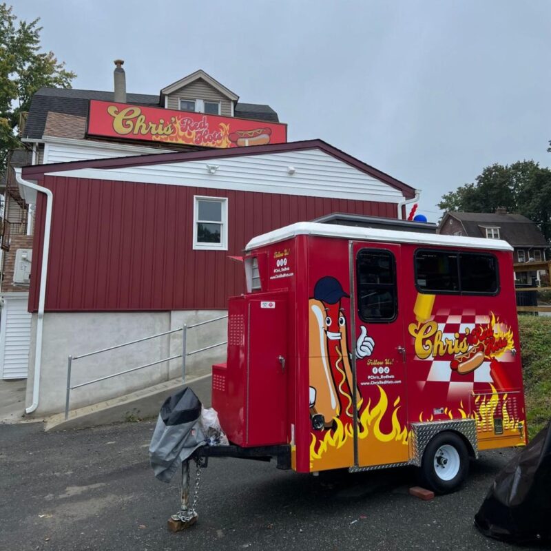 hot dogs newark verona chris red hots food truck