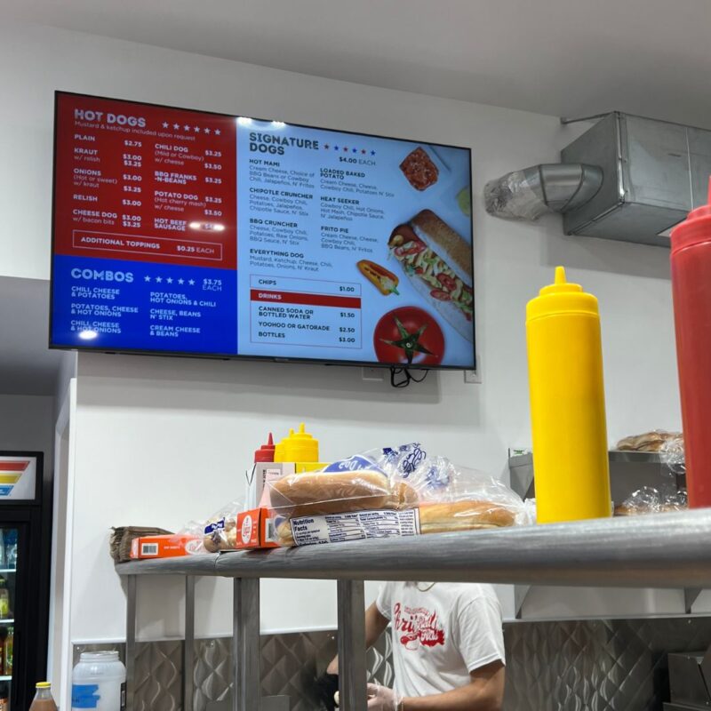 hot dogs newark verona chris red hots menu