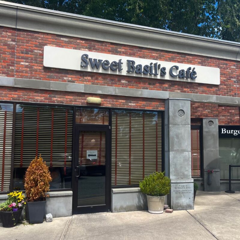 sweet basil cafe livingston new jersey exterior