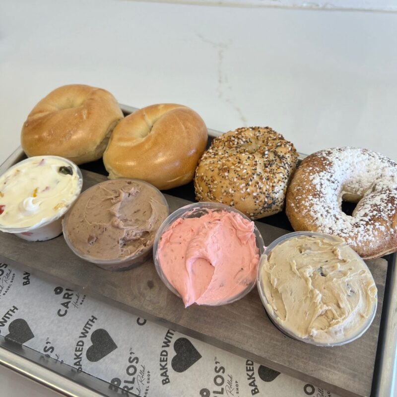 carlos bagel shop hawthorne new jersey bagel flights