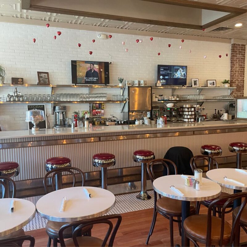 chris angies dinette diner nutley new jersey interior