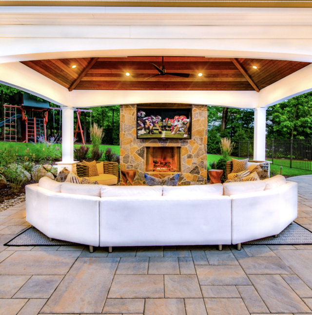 CLC Landscape Fireplace