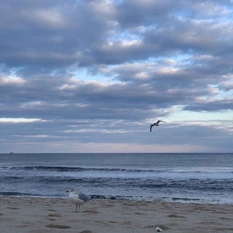 Long Branch Beach in Monmouth County