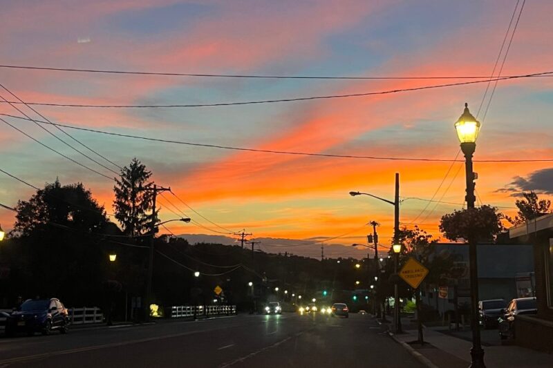 verona nj sunset