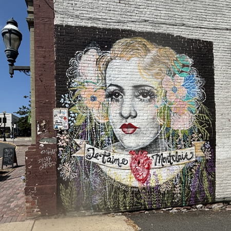 Holly Rader mural Montclair