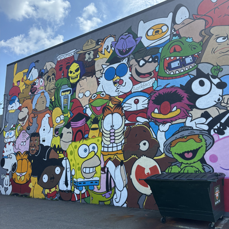 The Gang's All Here Mural Montclair