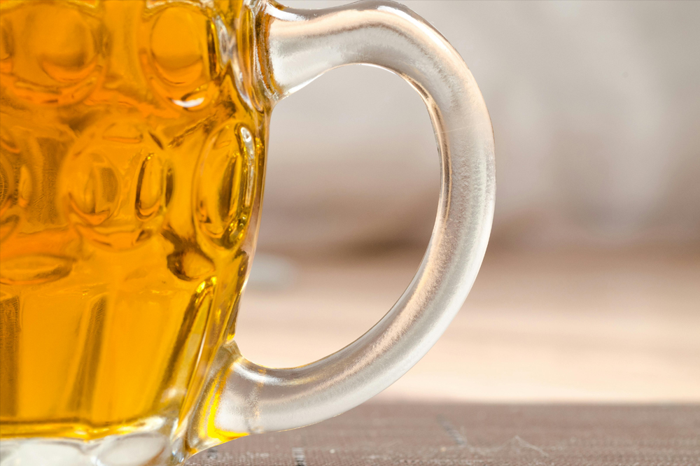 beer mug arm