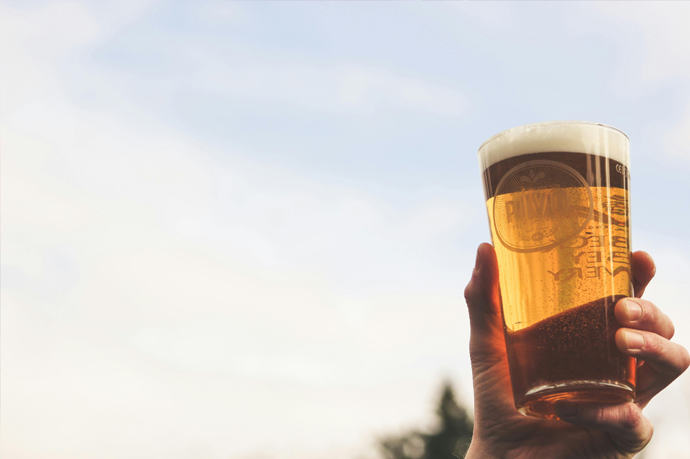 raise a beer