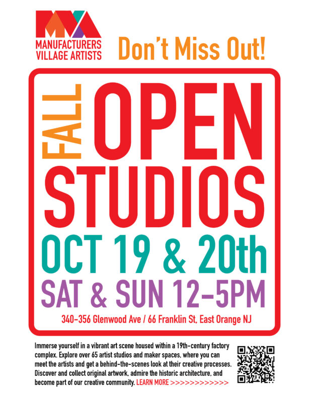 Fall Open Studios Flyer - October 19th and 20th