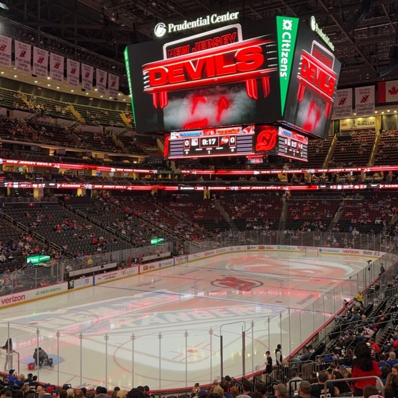 new jersey devils at prudential center