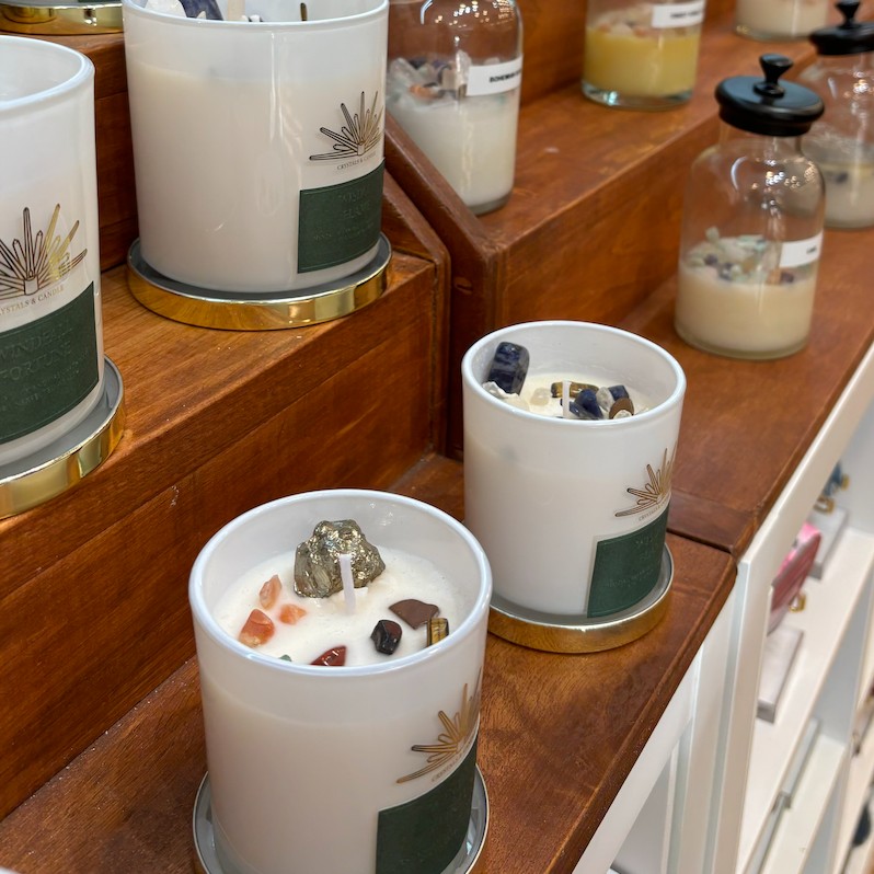 crystal candle