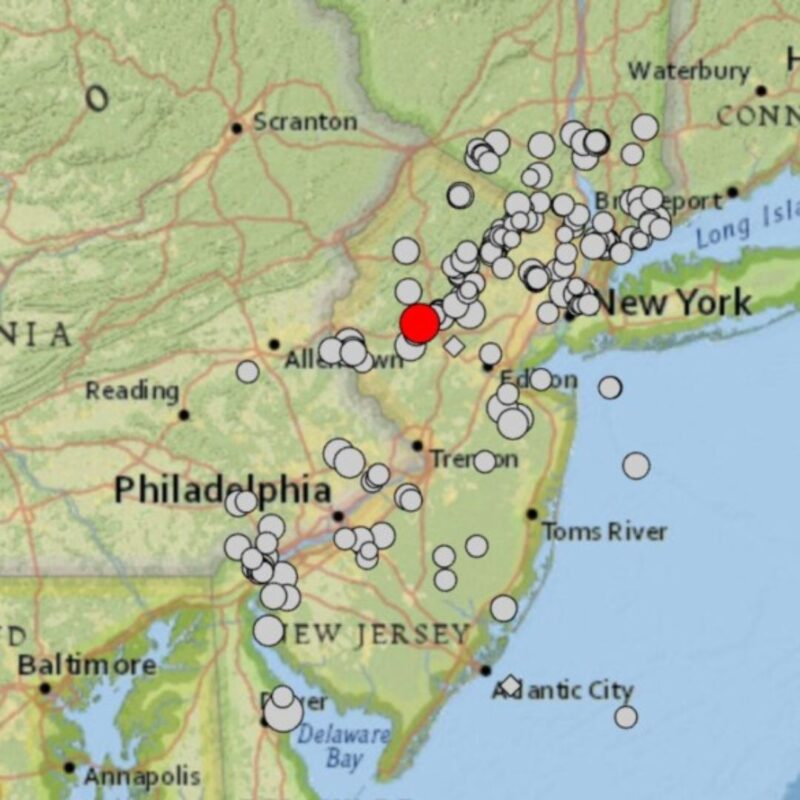 earthquake new jersey 2024