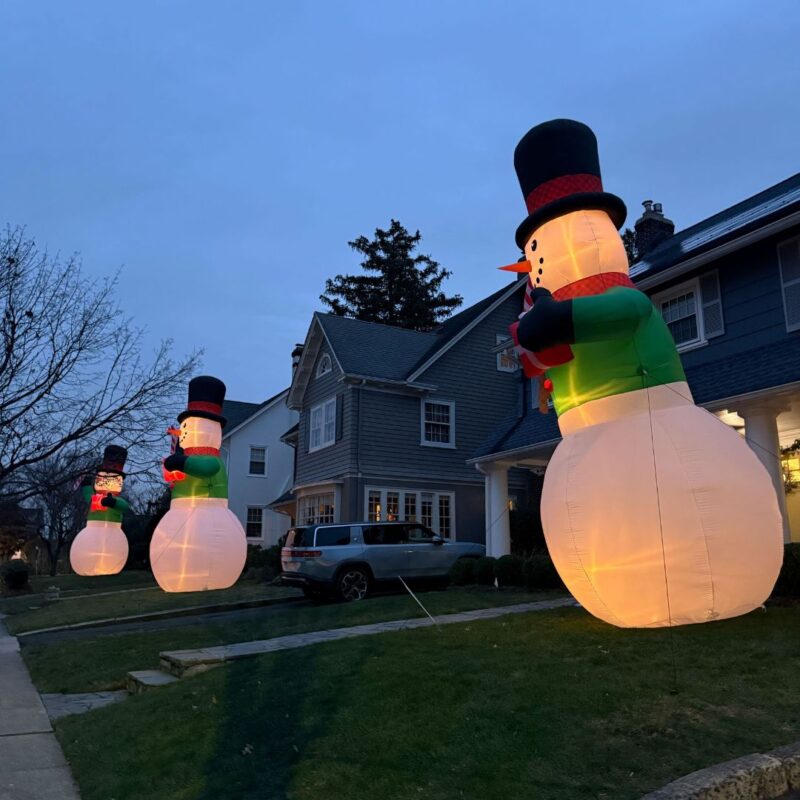 holiday snowmen warren place montclair nj