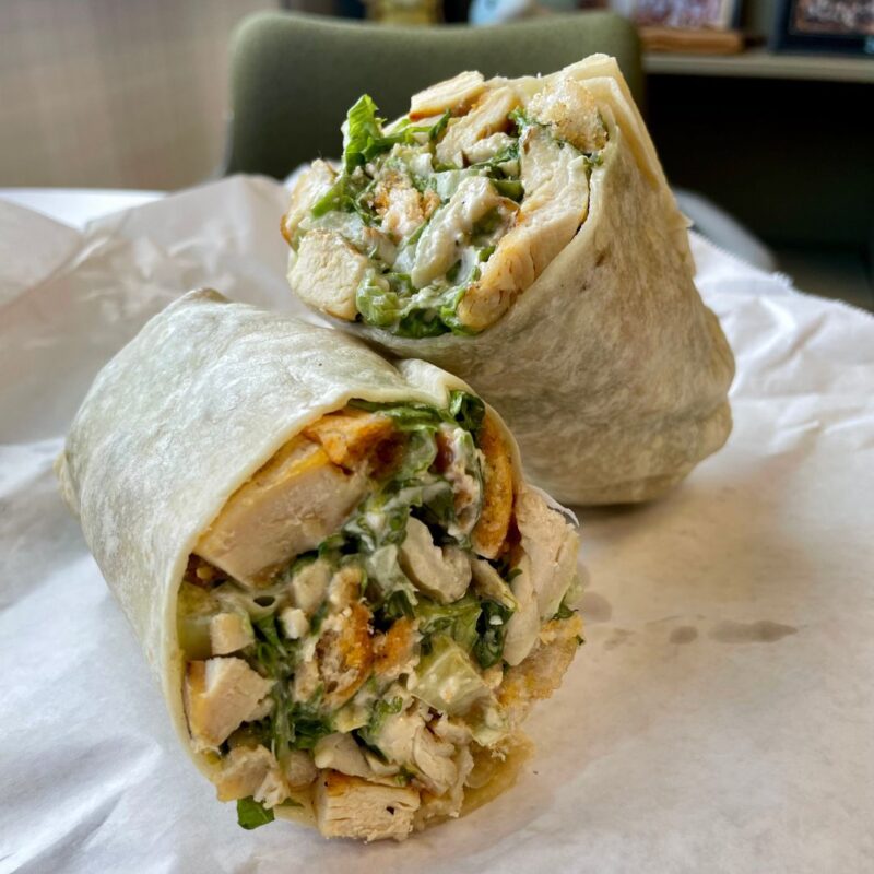best chicken caesar wrap montclair essex county nj
