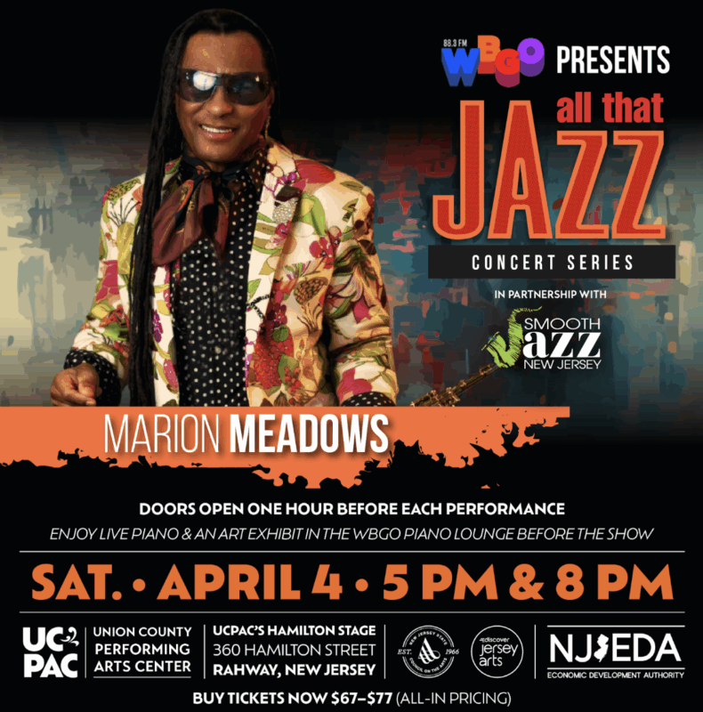 All That Jazz Featured Event April 2nd